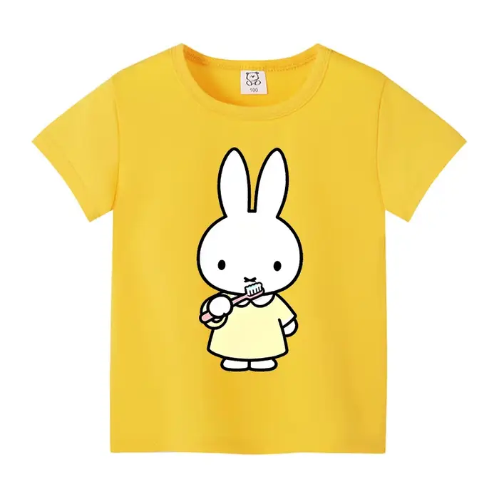 Miffy – T-shirt à col rond pour enfants