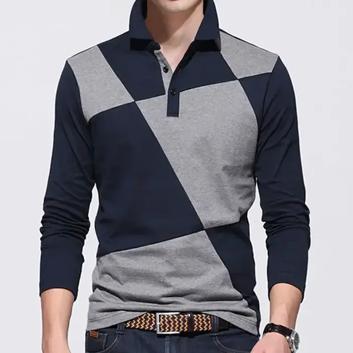 Sweat-shirt homme nouveaux pulls 100 ℅ Polo en coton t-shirt pour hommes tendances de la mode 2025