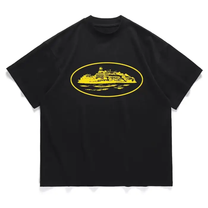 T-shirt classique avec logo de marque Island