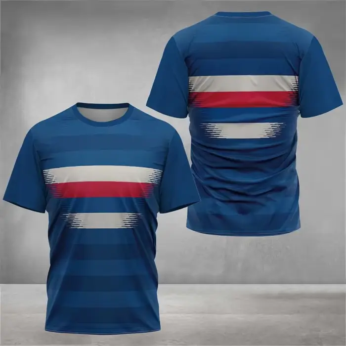 2025 nouveaux T-shirts de sport d'été pour hommes mode Streetwear