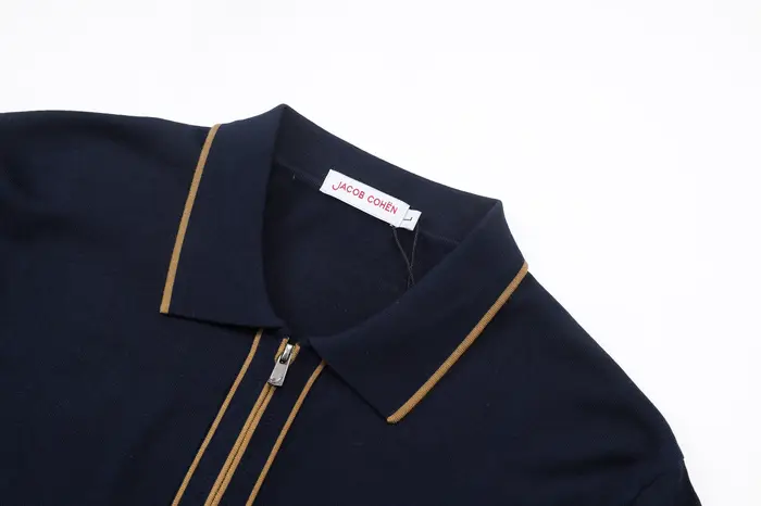 Polo en soie OECHSLI pour homme