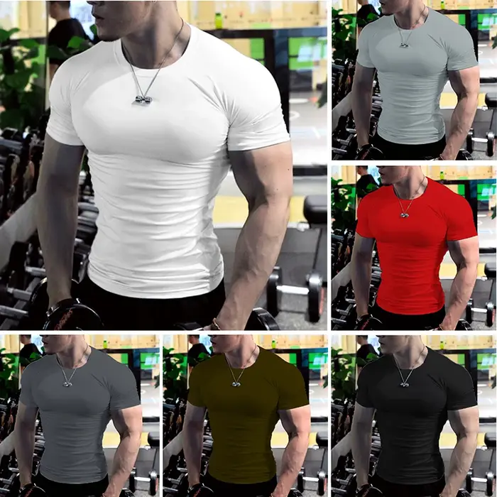 T-shirt surdimensionné pour hommes à manches courtes t-shirts blancs homme maillot de Football à séchage rapide