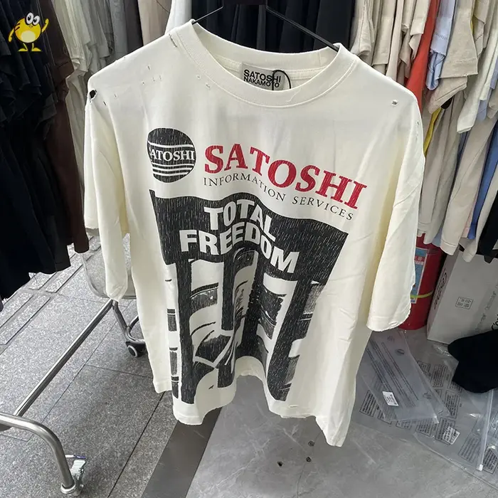 Nouveau T-shirt Satoshi Nakamoto pour Homme et Femme