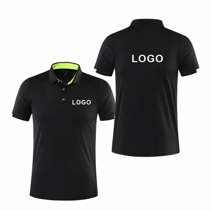 Polo d'été à séchage rapide pour hommes et femmes, t-shirt avec Logo personnalisé imprimé brodé, che