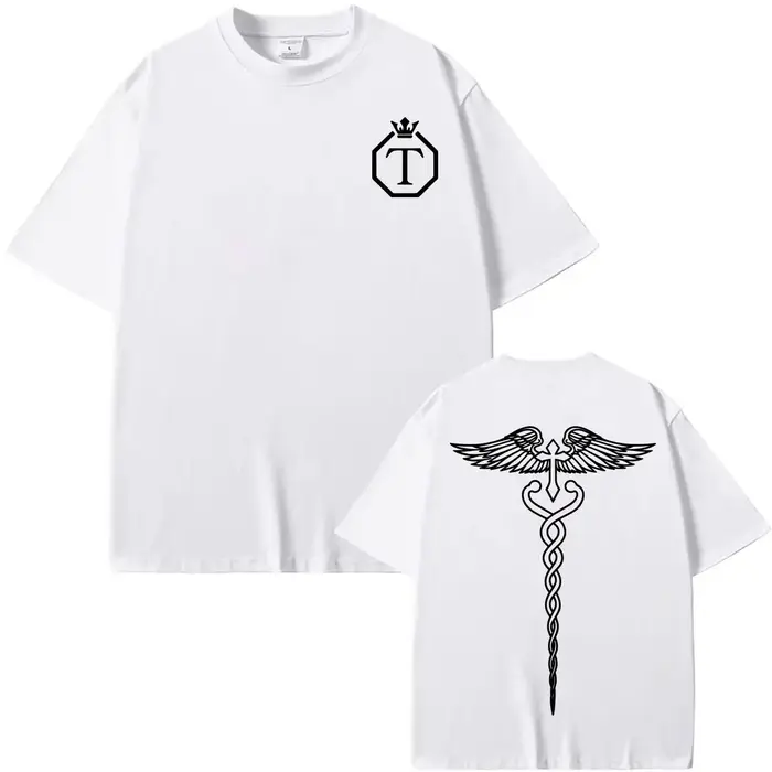 El Matador Ilia Topuria T-shirt imprimé tatouage pour hommes et femmes