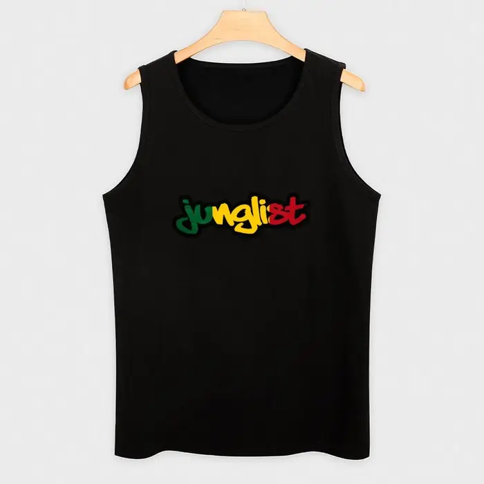 Rasta Junglist Tank Top Haut de gamme respirant et léger