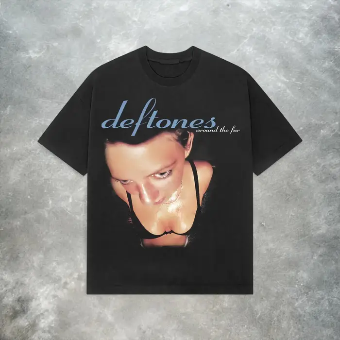 Deftones Tee Y2K Nu-Metal Band T-Shirt T-shirt d'été ample et respirant pour hommes et femmes