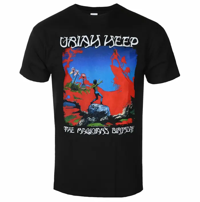 Nouveau T-shirt unisexe en coton avec motif Uriah Heep, manches courtes, tendance, de marque, de lux