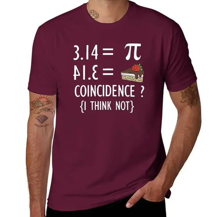 T-shirt drôle de maths pour hommes et femmes