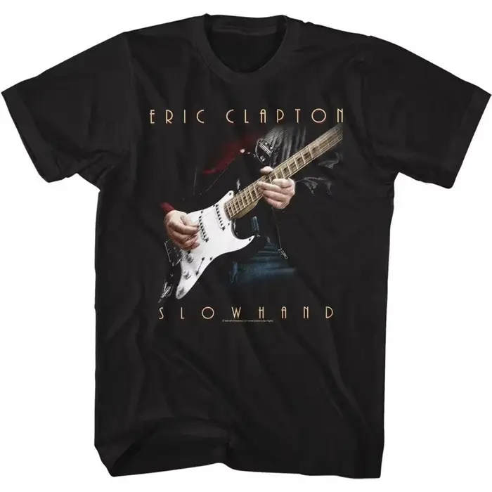 Eric Clapton Tour Summer Vintage T-shirt 100% coton unisexe pour hommes et femmes, T-shirt Y2k surdi