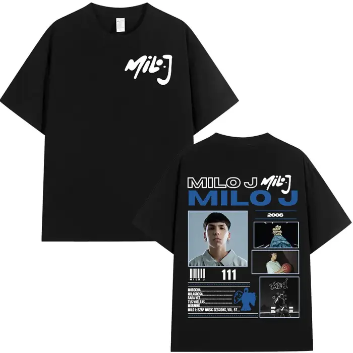 Rappeur Milo J 111 166 Album T-shirt hommes femmes mode Hip Hop