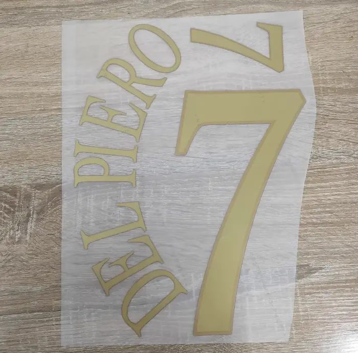 2004 Italie maison Del Piero R.BAGGIO.PIRLO kit de numéro de nom