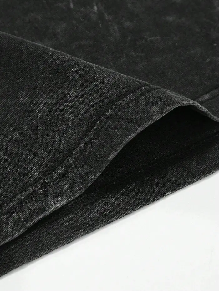 Débardeur pour homme en coton délavé, coupe ample et sans manches, confortable et polyvalent, style vintage