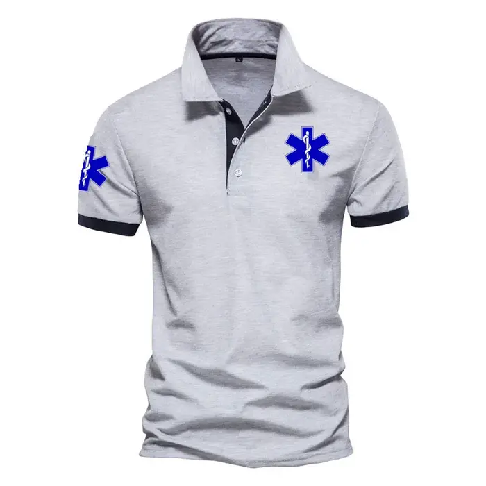 POLO haut de gamme en pur coton pour hommes
