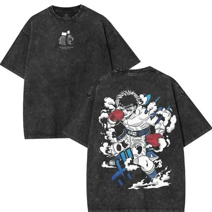 Ippo Makunouchi T-shirt graphique Anime