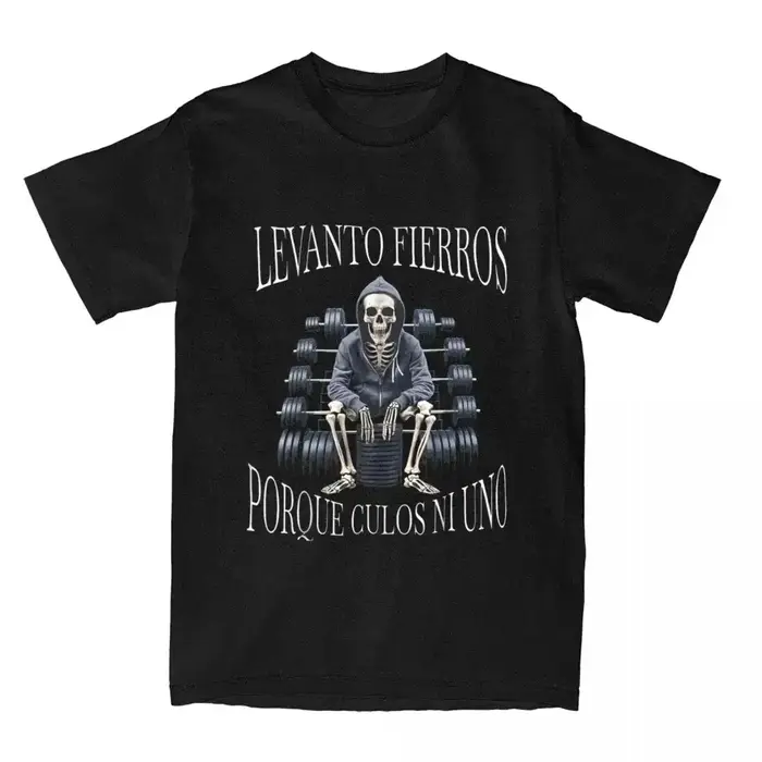 T-shirt vintage Calacas Chidas Gym NMS CULEROS QUIEN SE TOMO MI AGUA, tee-shirt populaire pour homme et femme, décontracté d'été