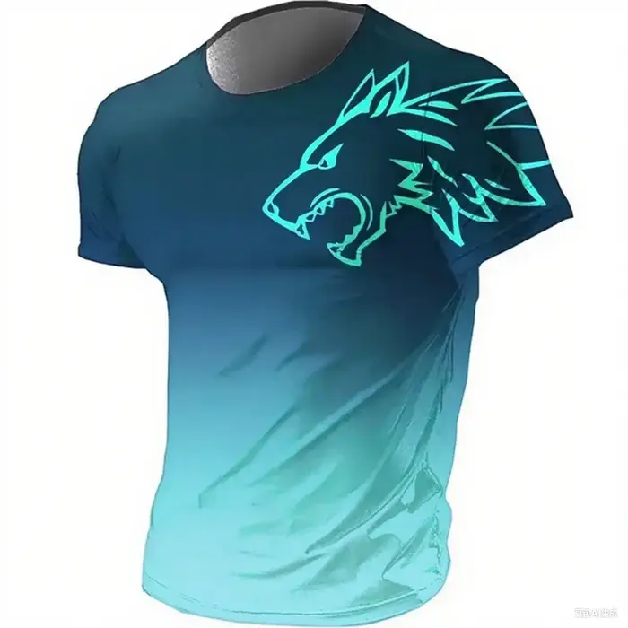 T-shirts pour hommes fitness vêtements de sport 2024 été Vintage