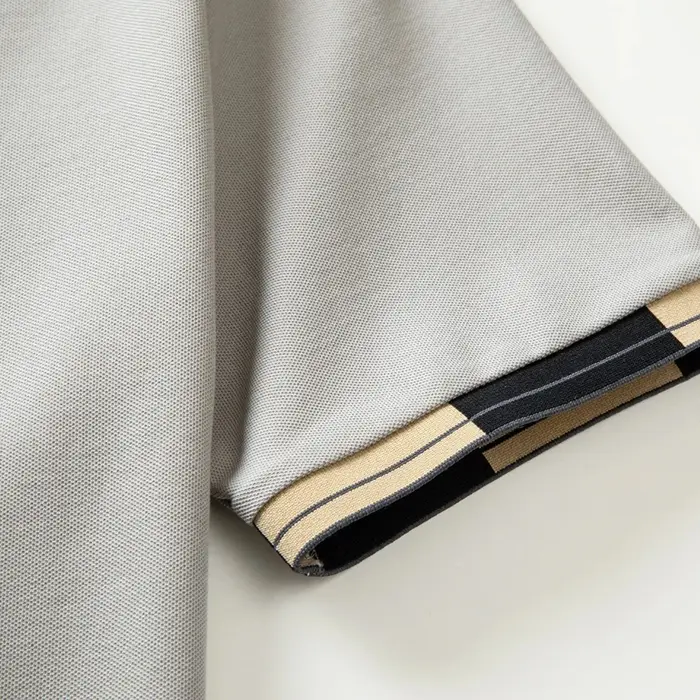 Polo à col pour hommes