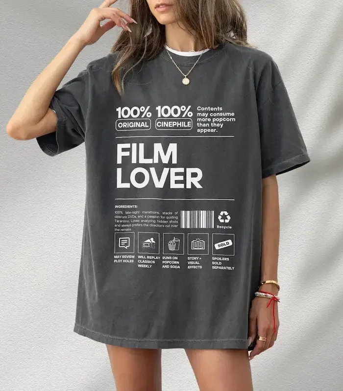 T-shirt amoureux du film