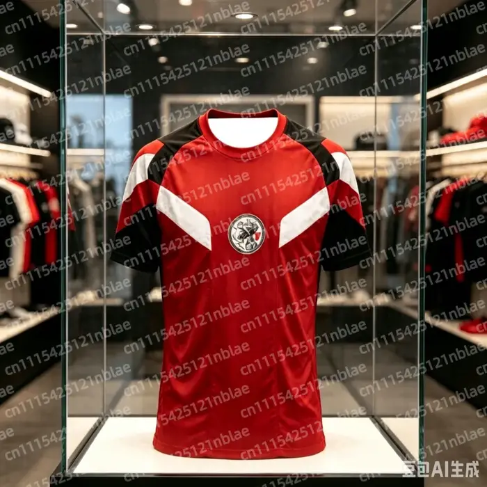 Nouveau T-shirt Ajax 2026 - Vêtement de sport rétro Y2K