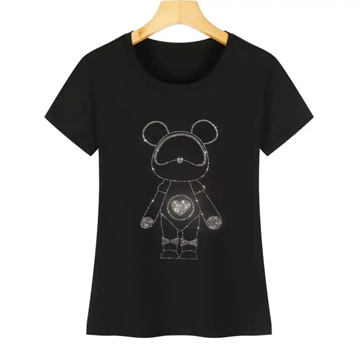 T-shirt d'été à manches courtes pour femmes