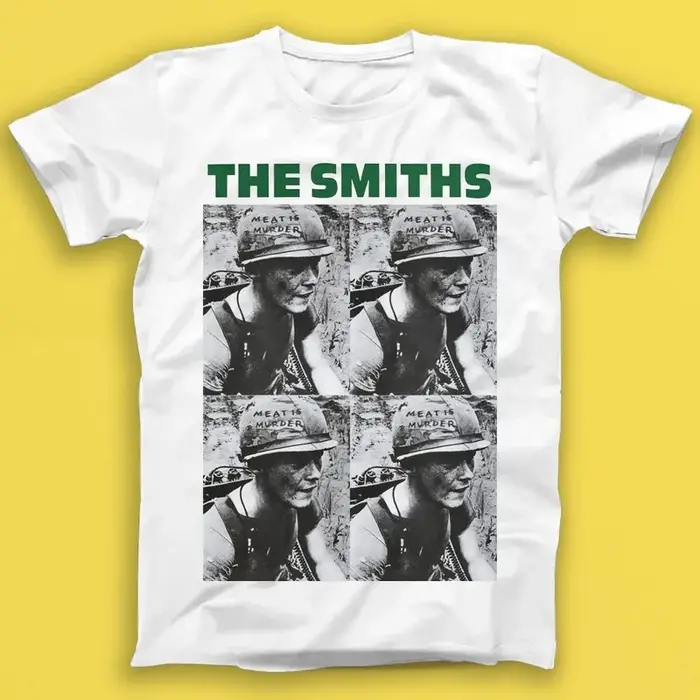 T-shirt The Smiths Meat Is Murder Punk Rock Music Gift