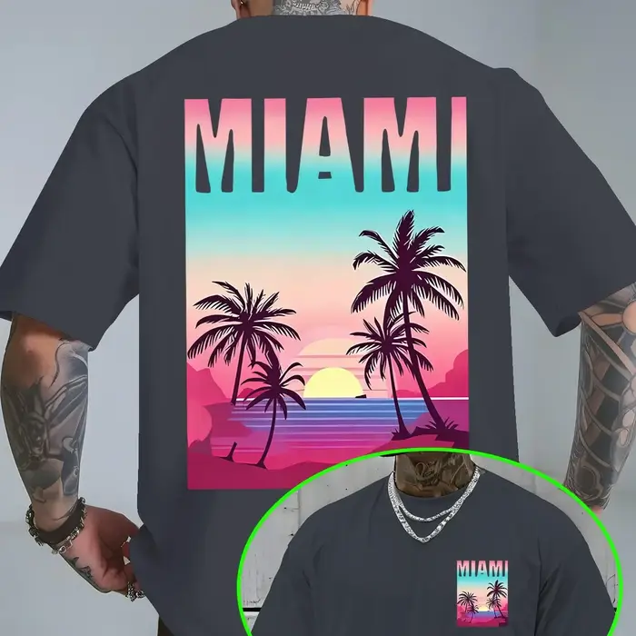T-shirt pour homme en coton 100% pur respirant
