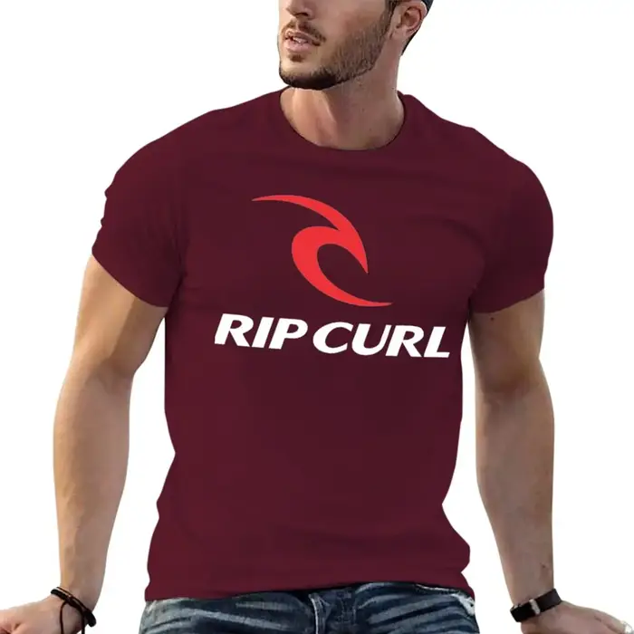 Rip Curl Essential T-Shirt pour homme, haut uni, séchage rapide, été
