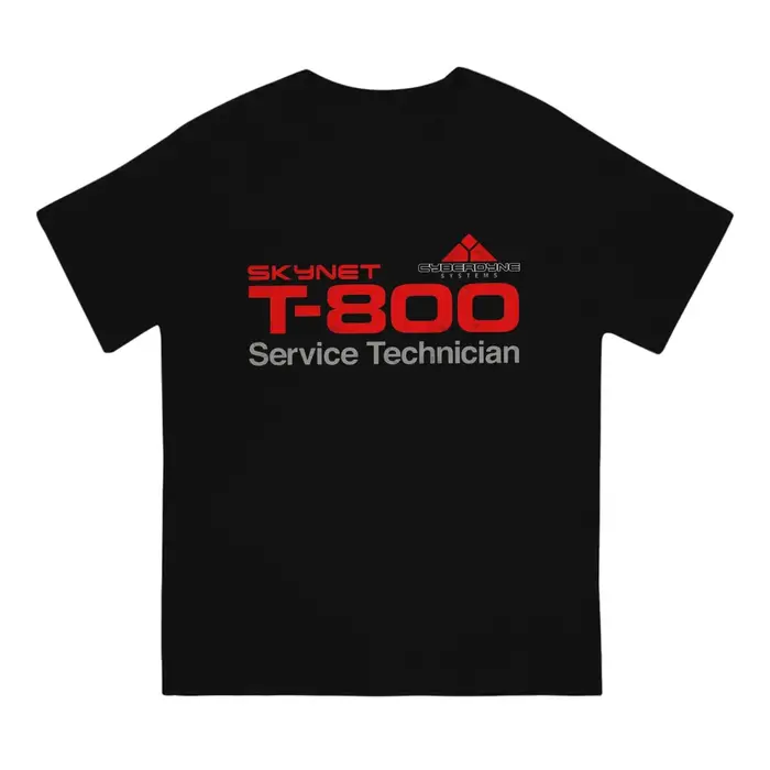 Le technicien Terminator T-800 t-shirt graphique hommes hauts Vintage Goth été à manches courtes Harajuku