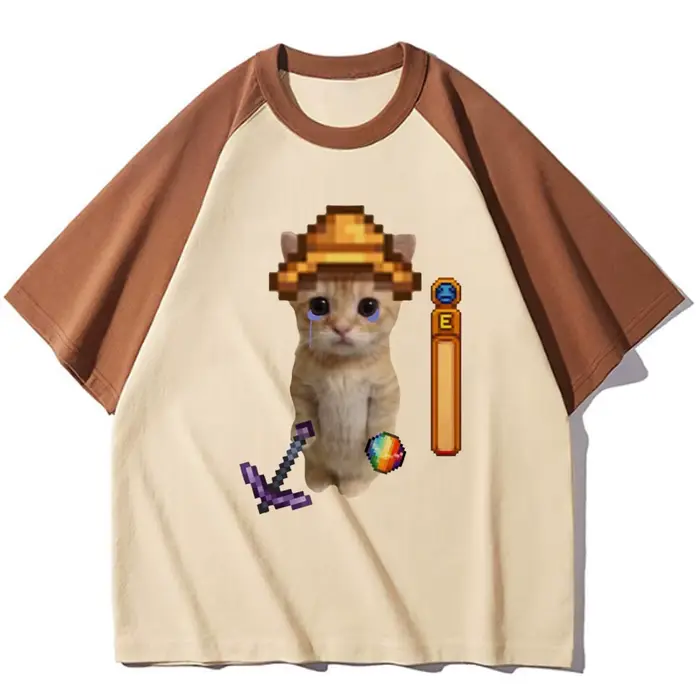 StardistingValley-T-shirt à séchage rapide pour femme, vêtement d'été, style manga, années 2000