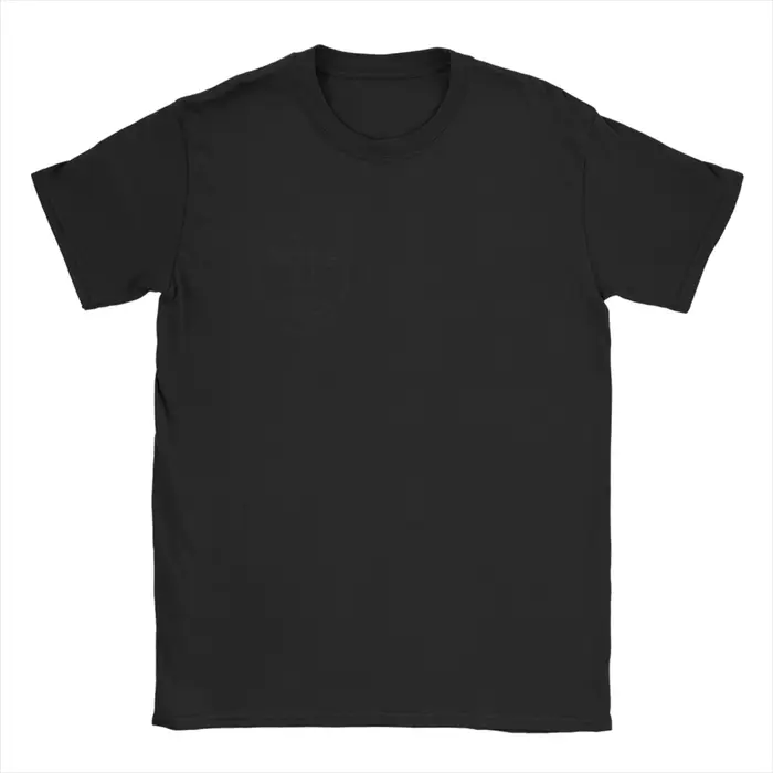 T-Shirt à manches courtes pour hommes, en pur coton, avec col rond, imprimé graphique, Nothing Ever 