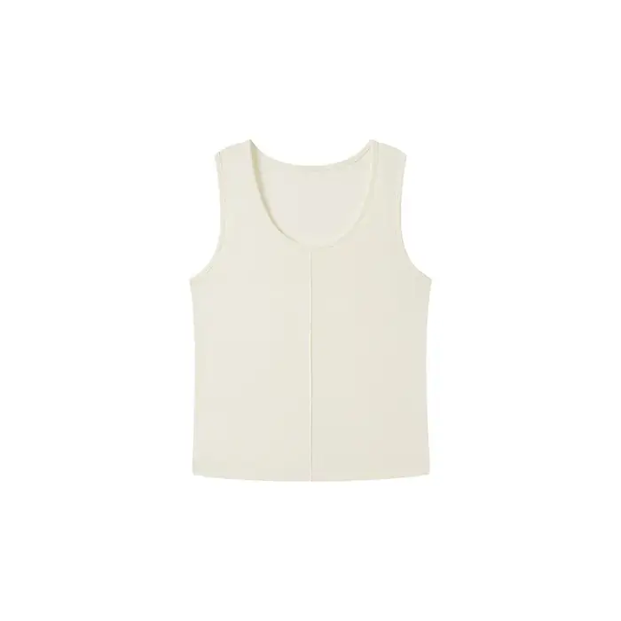 Débardeur en Acétate, Lin et Lyocell pour Femme – Nouvelle Collection Printemps/Été – Camisole Ample avec Base Rayée