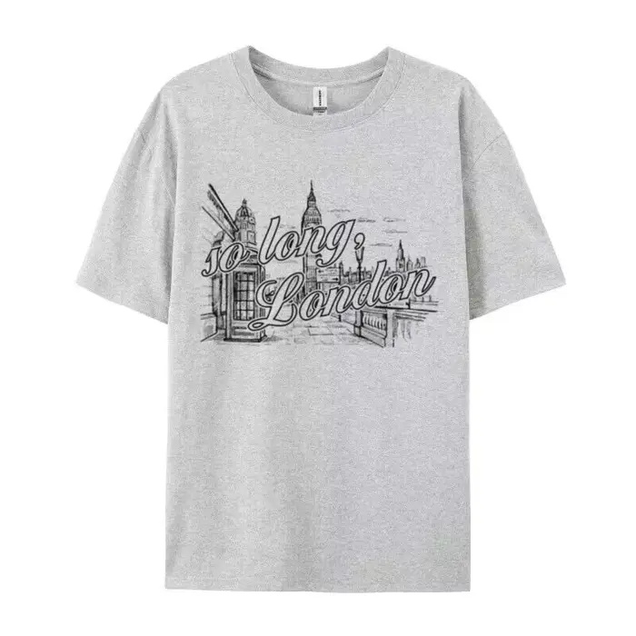T-shirt manches courtes femme, rétro et à la mode, So Long London Vintage ChimCute Music Interdit T 