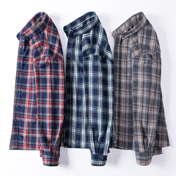 Chemise en flanelle pour homme