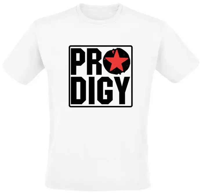 T-Shirt du groupe Shark The Prodigy, 100% coton, avec image graphique, pour hommes et femmes, Street