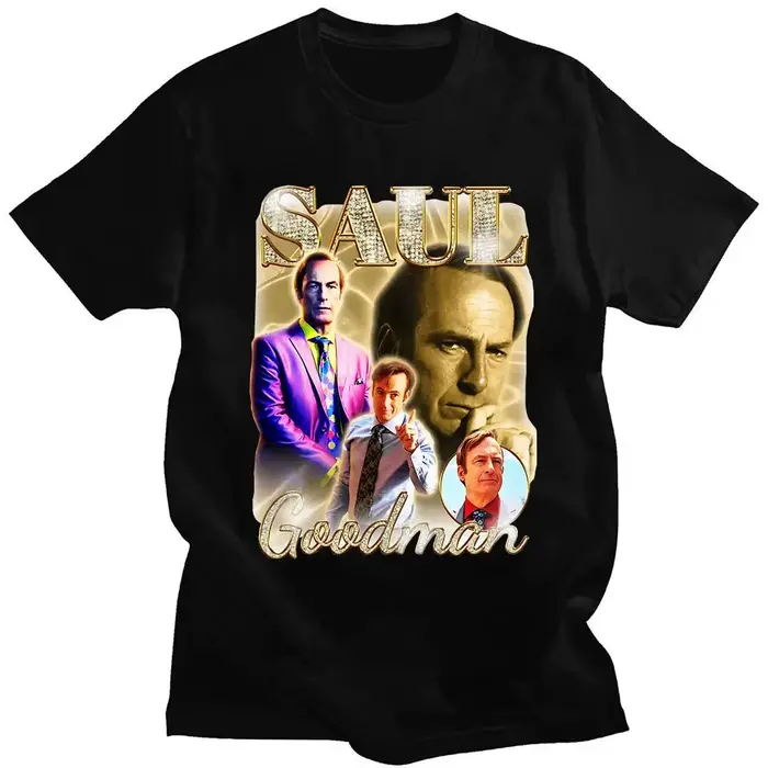 T-shirt Heisenberg Breaking Bad Missing Sign Better Call Saul à imprimé graphique