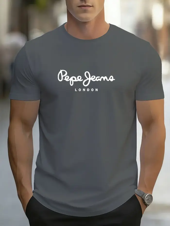 T-Shirt avec Logo Pepe-Jeans-London