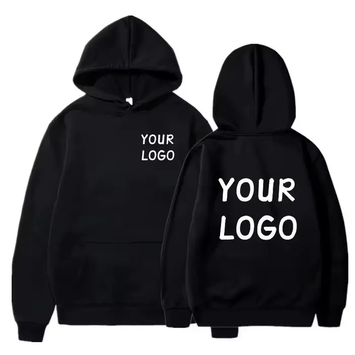 Sweat à capuche décontracté avec LOGO de votre marque pour hommes et femmes