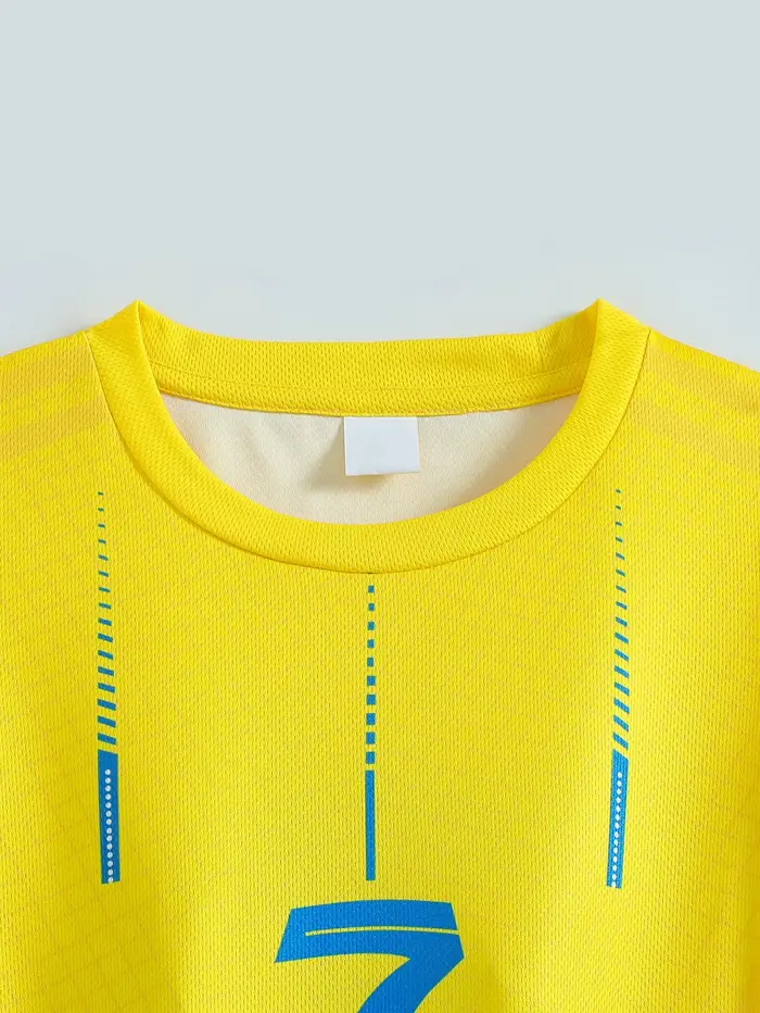 T-shirt de football décontracté pour enfants