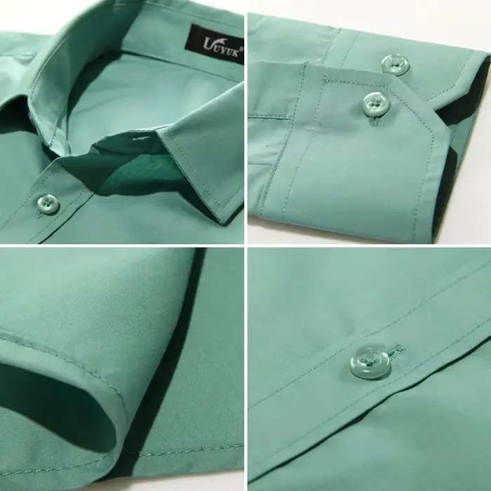 14 couleurs couleur unie hommes à la mode couleur bonbon chemise hommes décontracté à manches longue