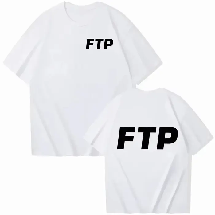 T-shirts imprimés FTP 2025 pour hommes et femmes