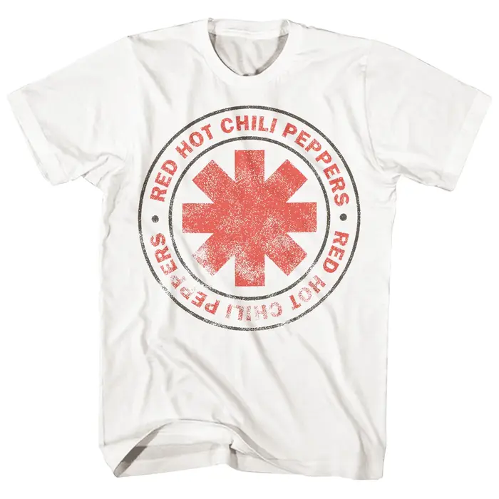 Rouge chaud Chili Peppers Rock T-Shirt à manches courtes hommes femmes Punk coton été T hommes vêtem