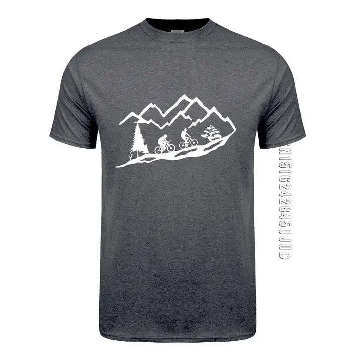 T-shirt unisexe en coton à col rond pour homme