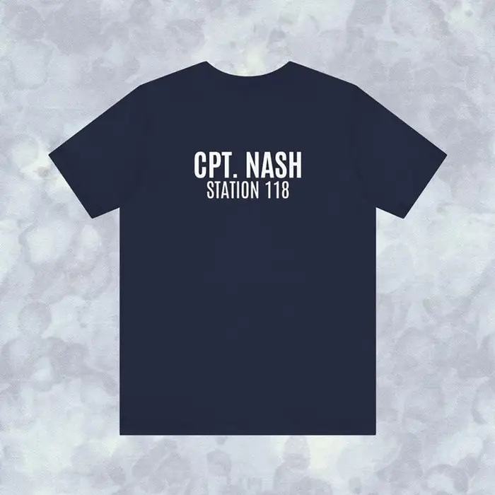 9-1-1 TV Show LAFD T-Shirt Evan Buckley Eddie Diaz Bobby Nash Hen Wilson Chimney Han Shirts Firefigh