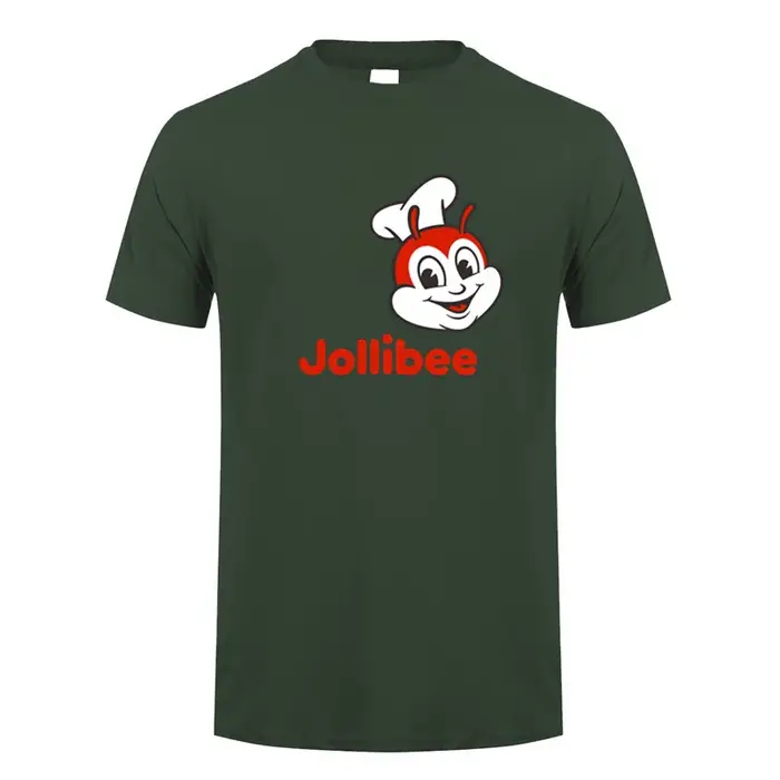Jollibee t-shirt été hommes coton à manches courtes T-shirts drôle