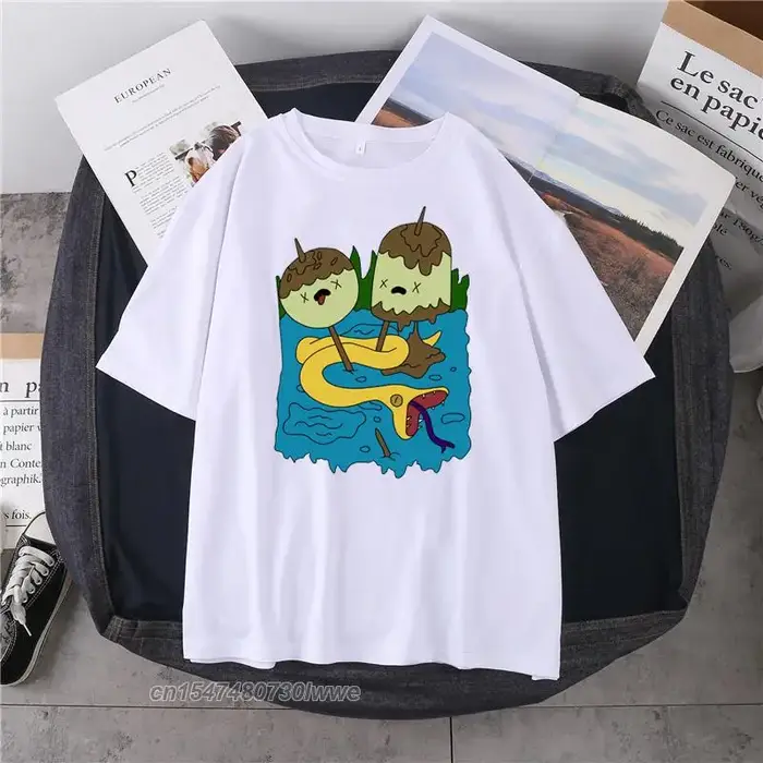 Marceline et princesse Bubblegum Kawaii chemise drôle t-shirt cadeau t-shirt Streetwear t-shirt gran