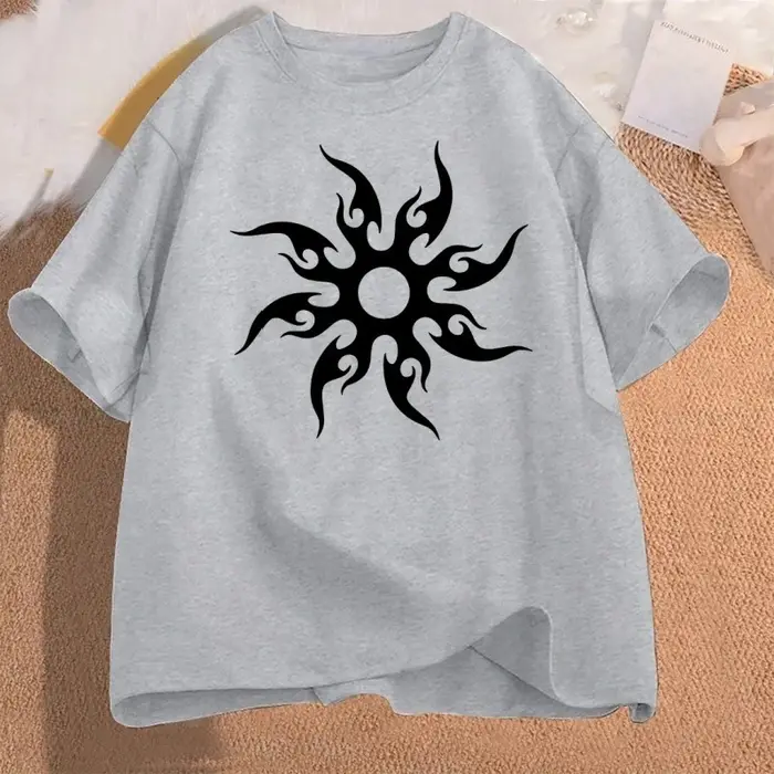 T-shirt Femme à manches décontractées