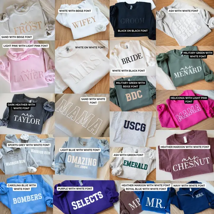 Sweat-shirt personnalisé Mama Est avec noms d'enfants sur la manche