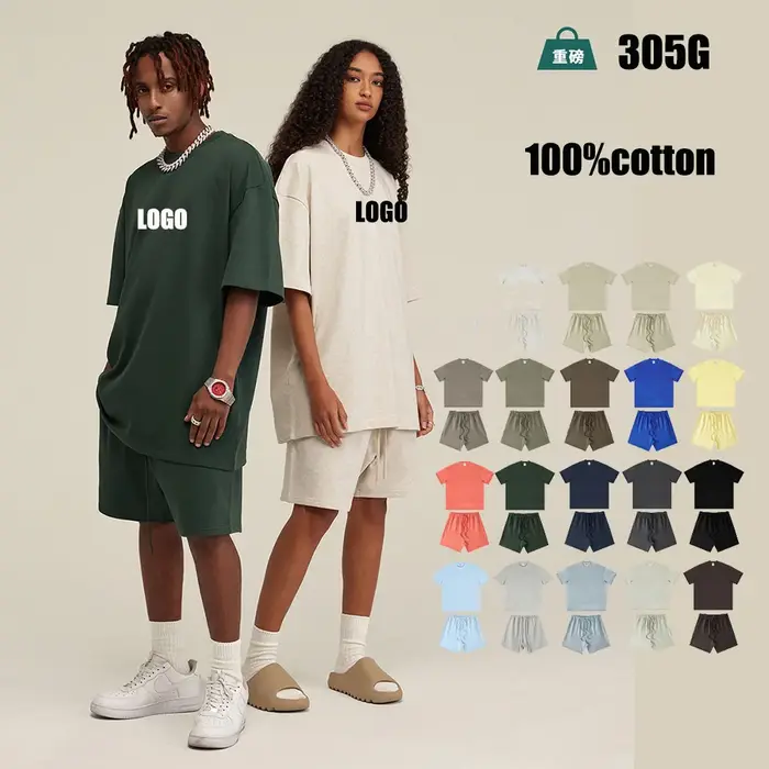 T-shirt ample à manches courtes délavé pour hommes