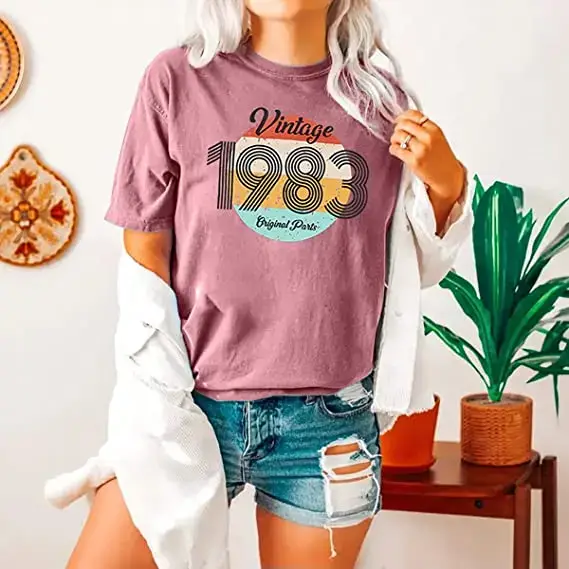 T-Shirt Vintage pour Femme